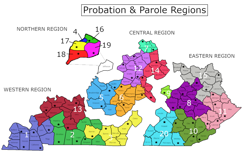 Probation & Parole Department of Corrections